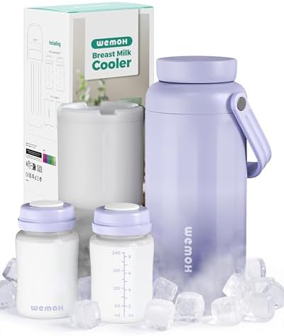 Wemoh B0FY6FS51Z Breast Milk Cooler Bottle