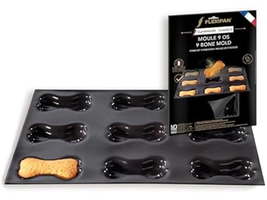 Flexipan Maison Demarle Dog Bone Baking Tray