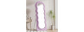 Wavy Full Length Mirror With Stand, 63"