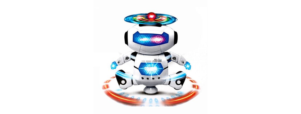 Break Dancing Robot Lights and Music