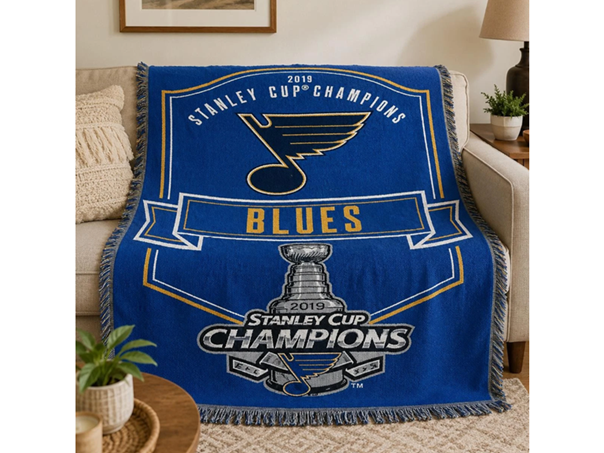 St Louis Blues 2019 Stanley Cup Blanket