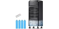 NOMEY Evaporative Air Cooler, 3-in-1 Air Conditioner