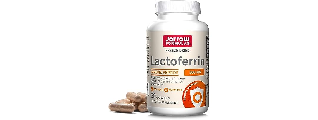 Jarrow Formulas Lactoferrin 250mg 30 Capsules