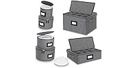 Dinnerware Storage Containers 6-Pack