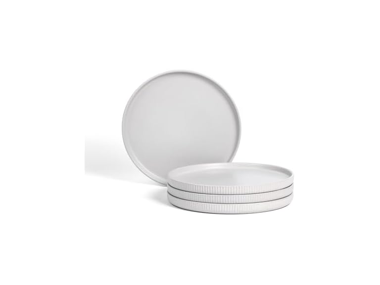 Stone Lain Haven Stoneware 4Pc Dinner Plates