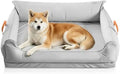 Silver Large Orthopedic Dog Bed