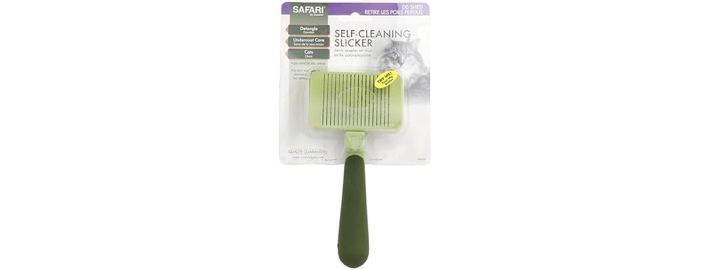 Coastal Pet Safari Self-Cleaning Slicker Brus