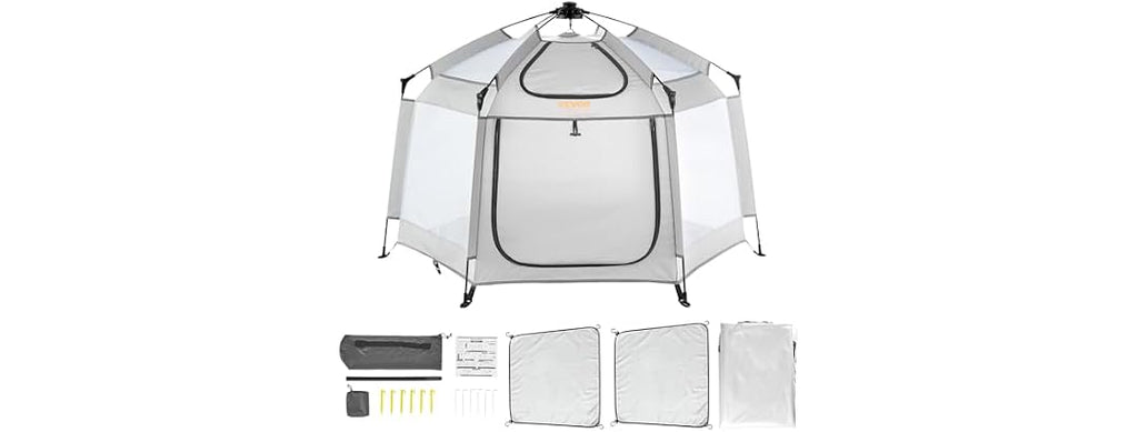 Baby Playpen with Canopy, Indoor/Outdoor