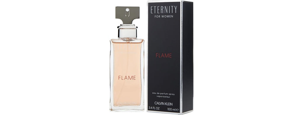 Eternity Flame/Calvin Klein EDP Spray 3.4 Oz
