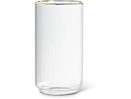 Abbott Collection Tight Vertical Optic Highball with Gold