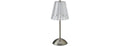 Elements 11.8-Inch Silver Rechargeable LED Table Lamp