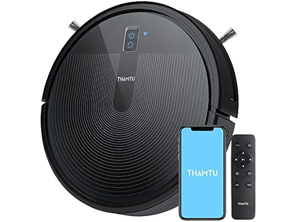 Thamtu G10 Robot Vacuum with 2700Pa Suction (Black)