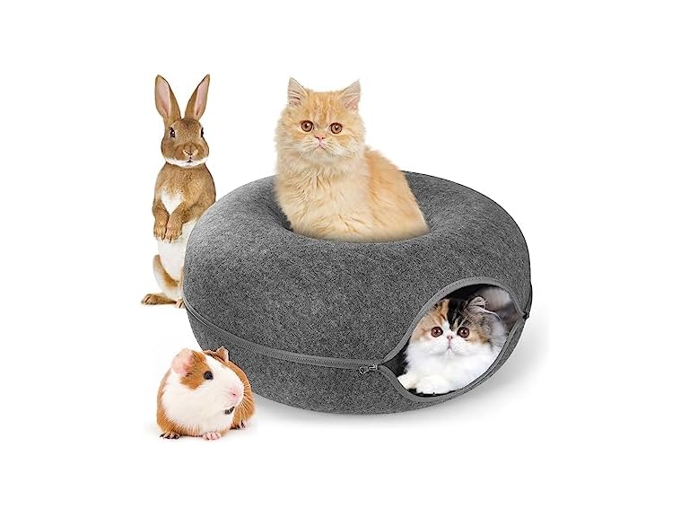 Cat Tunnel Bed, Indoor Cat Cave, Cat Tunnel,