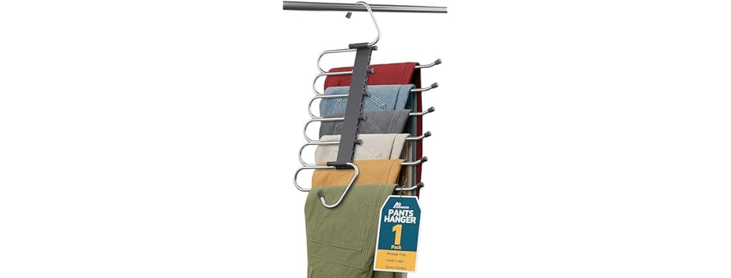 Lifemaster Space Saving Pants Hangers 1 Pack