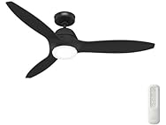 Hunter Fan 52" Fresh Black I/O w/ Remote