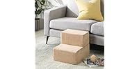 ZINUS Foam 13 Inch 2-Step Step Pet Stairs