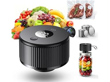 Electric Mason Jar Vacuum Sealer Kit