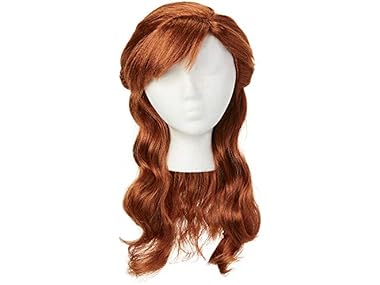 Disney Frozen 2 Anna Wig, 18" Long Flowing Red Hair