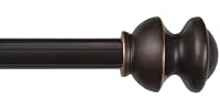 Kenney Kendall Knob Window Curtain Rod