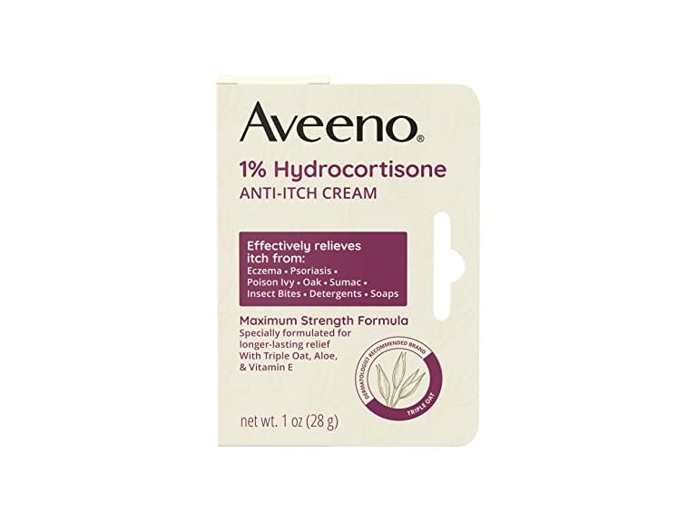 Aveeno Maximum Strength 1% Hydrocortisone Anti-Itch Cream