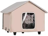 VEVOR Elevated Heated Cat House