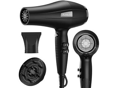 Ionic Hair Dryer with Diffuser