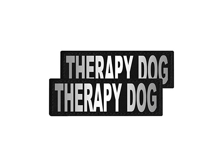 Dogline "Therapy Dog Removable Patches, Small/Medium
