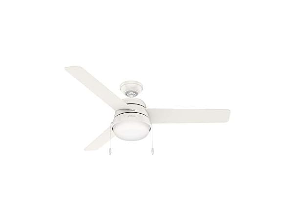 Hunter Fan 52" Contemporary White Indoor