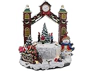 Top Treasures Christmas Village Clock Tower