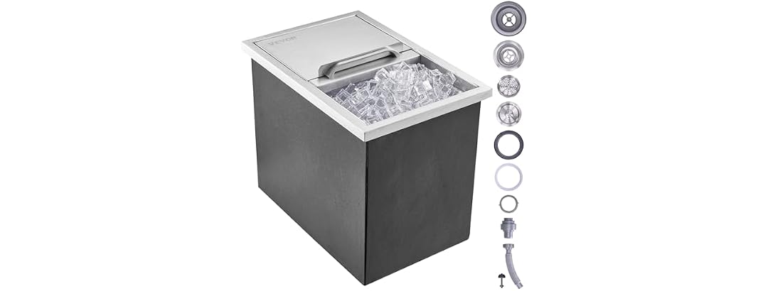 Drop in Ice Chest, 18"L x 12"W x 14.5"H