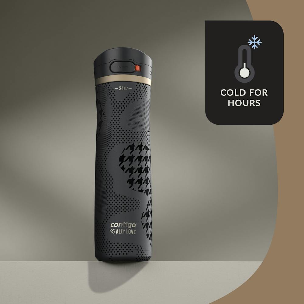Contigo® x Ally Love Jackson Chill 2.0 Stainless Steel Water Bottle with AUTOPOP®  Lid, 24oz