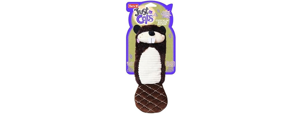 Hartz NEW Just for Cats The Chucklin' Beaver Kicker