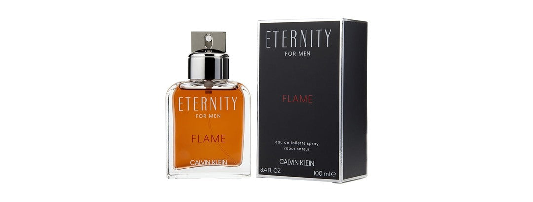 Eternity Flame/Calvin Klein EDT Spray 3.4 Oz