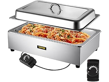 Commercial Food Warmer, Full-Size 1 Pot Steam
