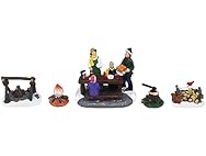 Picnic Scene Christmas Village Figurines