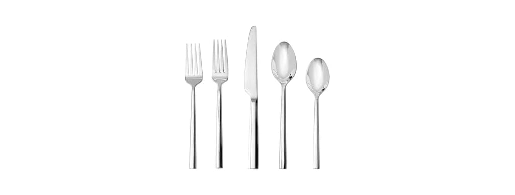 Fortessa Orson 18/10 Stainless Steel, 20 Piece Flatware Set