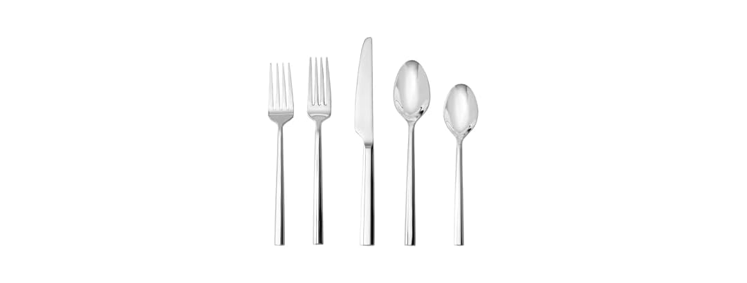 Fortessa Orson 18/10 Stainless Steel, 20 Piece Flatware Set