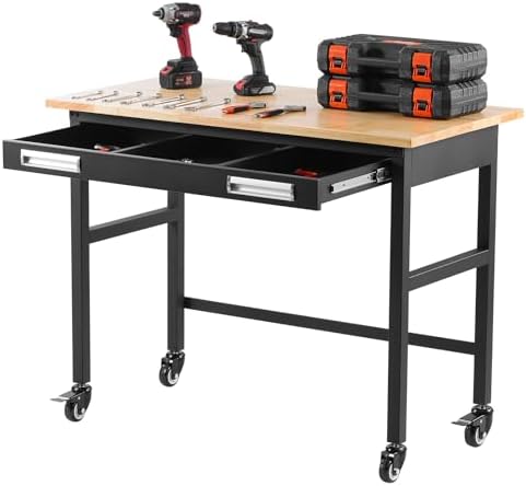 48-inch Workbench, 1500 lbs Load Capacity