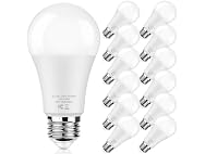 Brightever LED Light Bulbs 100W Equivalent 1500 Lumens, 12PK