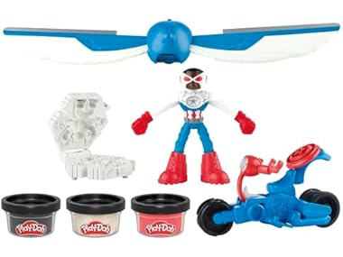 Play-Doh Captain America Moto-Slicer Playset