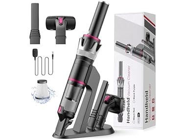 BSRCO Handheld Vacuum Cordless (Pink)
