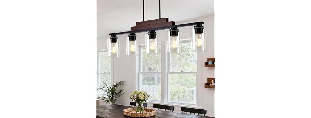 Dining Room Light Fixture Over Table, 5-Light
