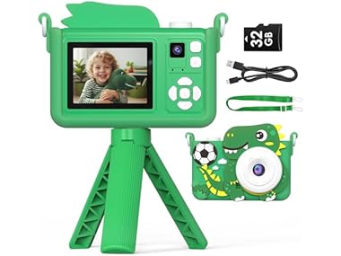 KIDWILL Kids Camera with Tripod