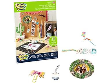 Just Play Shrinky Dinks Creative Pack, 25 Sheets