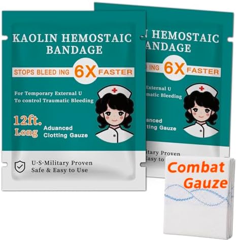 Quick Clot First Aid Gauze