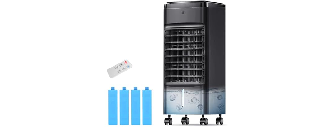 NOMEY Evaporative Air Cooler, 3-in-1 Air Conditioner