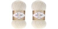 Alize Diva Yarn 100% Microfiber 2-Skein