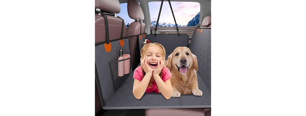 Back Seat Extender, Dog Car Seat Cover 400lbsDog