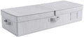 JS HOME Foldable Under Bed Organizer  Gray