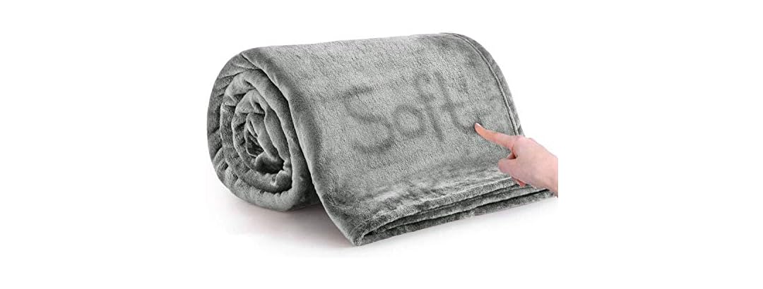 MOONLIGHT20015 Fleece Blanket Twin Size